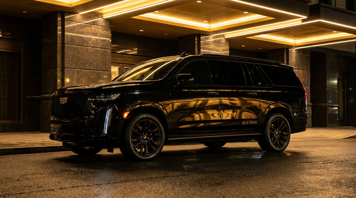 Blue Onyx Cadillac Escalade